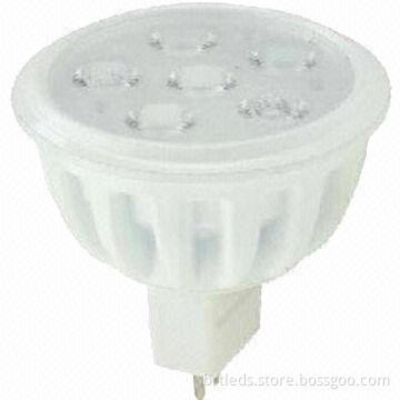 6W MR16 LED Energy-saving Bulb with 12V DC Input Voltage